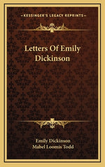 Book cover for Letters Of Emily Dickinson