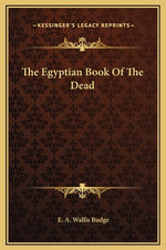 Book cover for The Egyptian Book Of The Dead