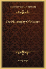 Book cover for Philosophy of History