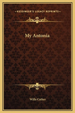 Book cover for My Antonia