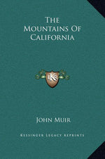 Book cover for Mountains of California