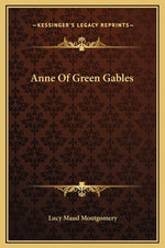 Book cover for Anne Of Green Gables