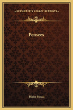 Book cover for Pensees