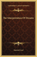 Book cover for The Interpretation Of Dreams