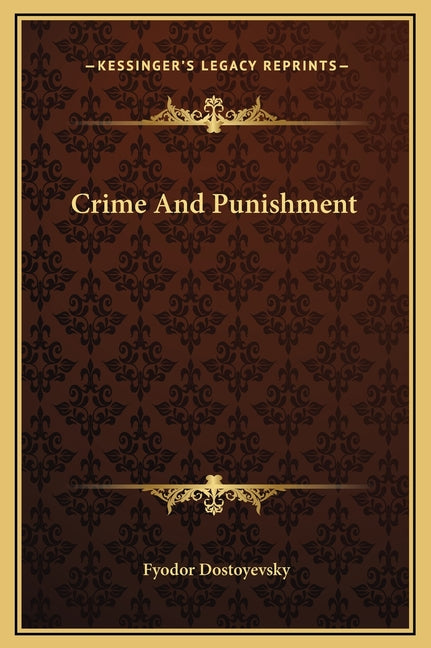 Book cover for Crime and Punishment