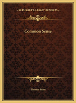 Book cover for Common Sense