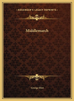 Book cover for Middlemarch