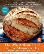 Book cover for The New Artisan Bread in Five Minutes a Day: The Discovery That Revolutionizes Home Baking
