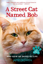 Book cover for Street Cat Named Bob and How He Saved My Life