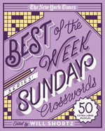 Book cover for The New York Times Best of the Week Series: Sunday Crosswords: 50 Extra Large Puzzles