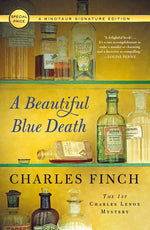 Book cover for Beautiful Blue Death: The First Charles Lenox Mystery