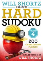 Book cover for Will Shortz Presents Hard Sudoku Volume 4: 200 Challenging Puzzles