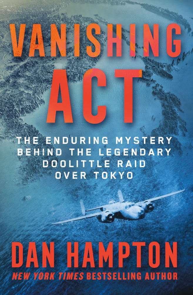 Book cover for Vanishing ACT: The Enduring Mystery Behind the Legendary Doolittle Raid Over Tokyo