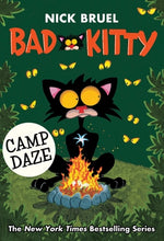 Book cover for Bad Kitty Camp Daze (Paperback Black-And-White Edition)