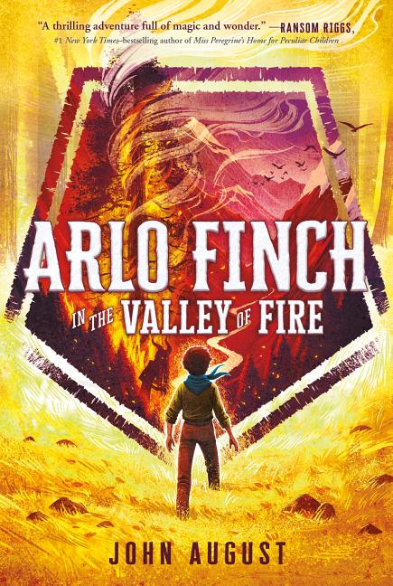 Book cover for Arlo Finch in the Valley of Fire