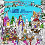 Book cover for Zendoodle Coloring Presents Gnomes in the Neighborhood: An Artist's Coloring Book