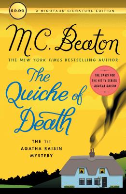 Book cover for The Quiche of Death: The First Agatha Raisin Mystery