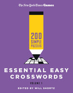 Book cover for New York Times Games Essential Easy Crosswords Volume 1: 200 Simple Puzzles
