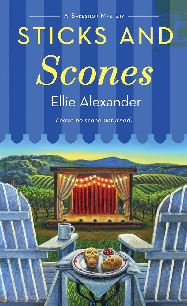 Book cover for Sticks and Scones: A Bakeshop Mystery