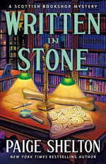 Book cover for Written in Stone: A Scottish Bookshop Mystery
