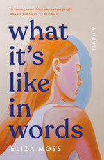 Book cover for What It's Like in Words