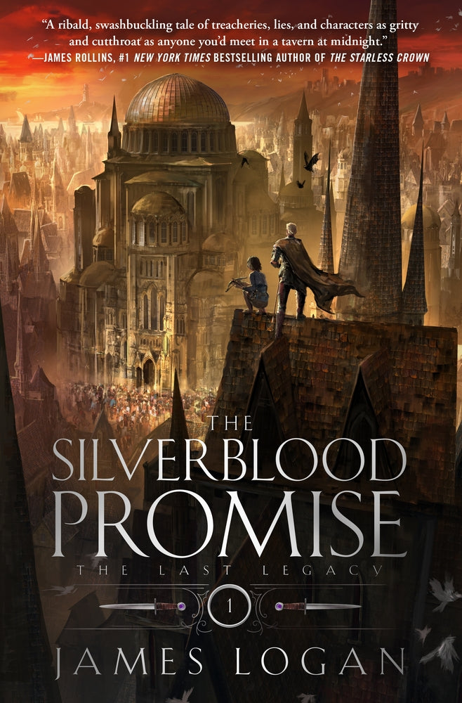 Book cover for The Silverblood Promise: The Last Legacy, Book 1