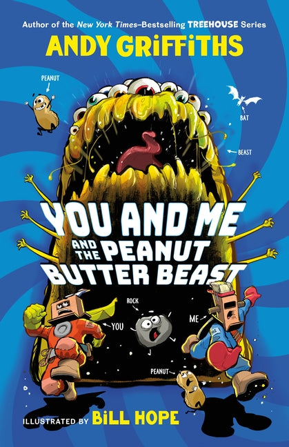 Book cover for You and Me and the Peanut Butter Beast