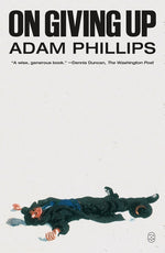 Book cover for On Giving Up