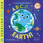 Book cover for ABCD . . . Earth!: An Alphabet Book with Spinning Earth Cover