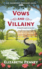 Book cover for Vows and Villainy: The Cambridge Bookshop Series