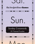 Book cover for New York Times Games Sunday Crosswords: 50 Themed Puzzles