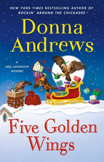 Book cover for Five Golden Wings: A Meg Langslow Mystery