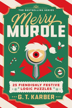 Book cover for Merry Murdle: 25 Fiendishly Festive Logic Puzzles