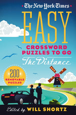 Book cover for The New York Times Easy Crossword Puzzles to Go the Distance: 200 Removable Puzzles