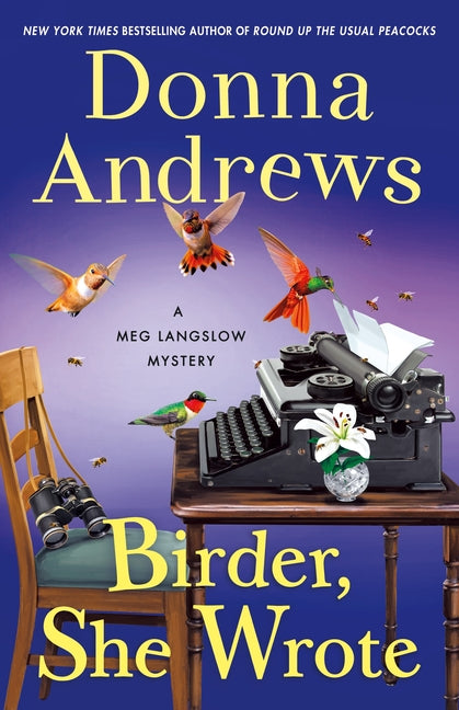 Book cover for Birder, She Wrote: A Meg Langslow Mystery