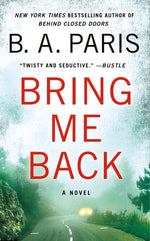 Book cover for Bring Me Back