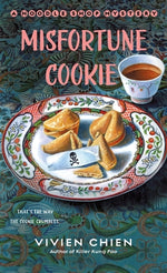 Book cover for Misfortune Cookie: A Noodle Shop Mystery