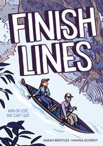 Book cover for Finish Lines: A Graphic Novel