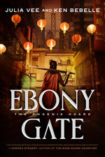Book cover for Ebony Gate: The Phoenix Hoard