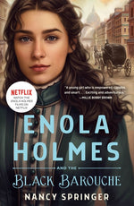 Book cover for Enola Holmes and the Black Barouche