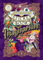 Book cover for The Antiquarian Sticker Book: Imaginarium