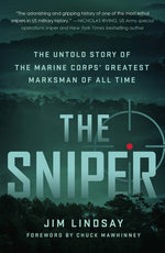 Book cover for Sniper: The Untold Story of the Marine Corps' Greatest Marksman of All Time