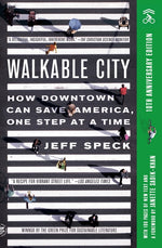 Book cover for Walkable City (Tenth Anniversary Edition): How Downtown Can Save America, One Step at a Time