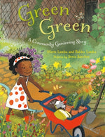 Book cover for Green Green: A Community Gardening Story