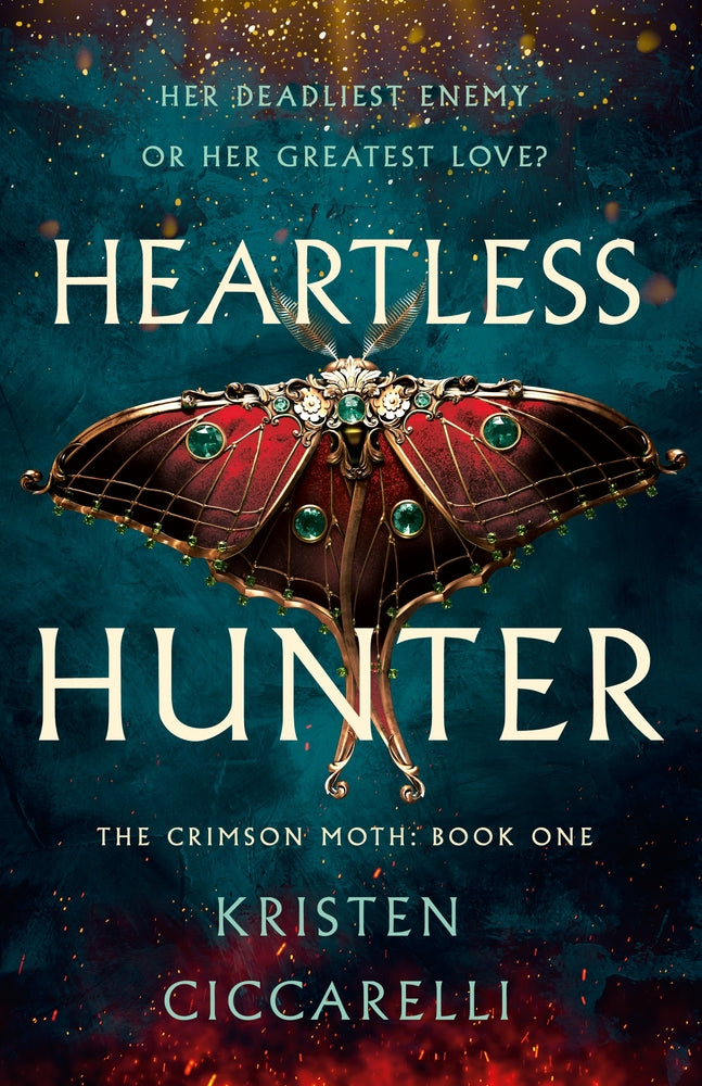 Book cover for Heartless Hunter: The Crimson Moth: Book 1