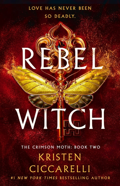 Book cover for Rebel Witch: The Crimson Moth: Book 2