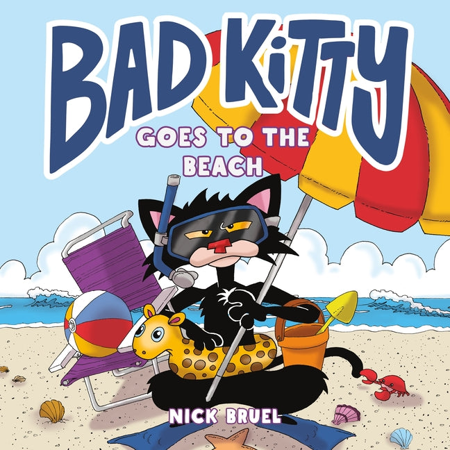Book cover for Bad Kitty Goes to the Beach