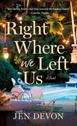Book cover for Right Where We Left Us