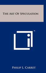 Book cover for Art of Speculation
