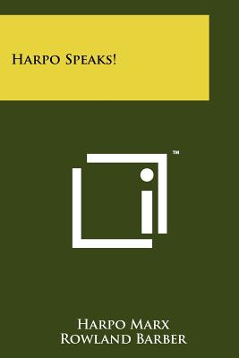 Book cover for Harpo Speaks!
